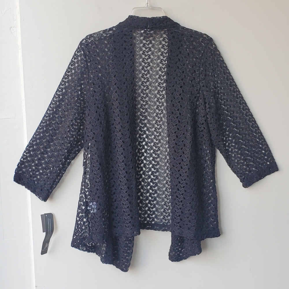 NWT JM Collection Open Front Sweater - Picture 9 of 12